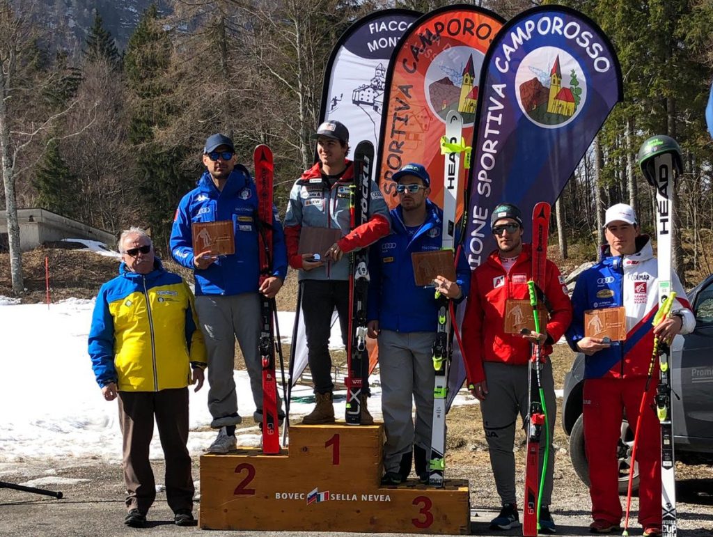 Coppa_Europa_Sella_Nevea_Cazzaniga_Davide_podio_secondo