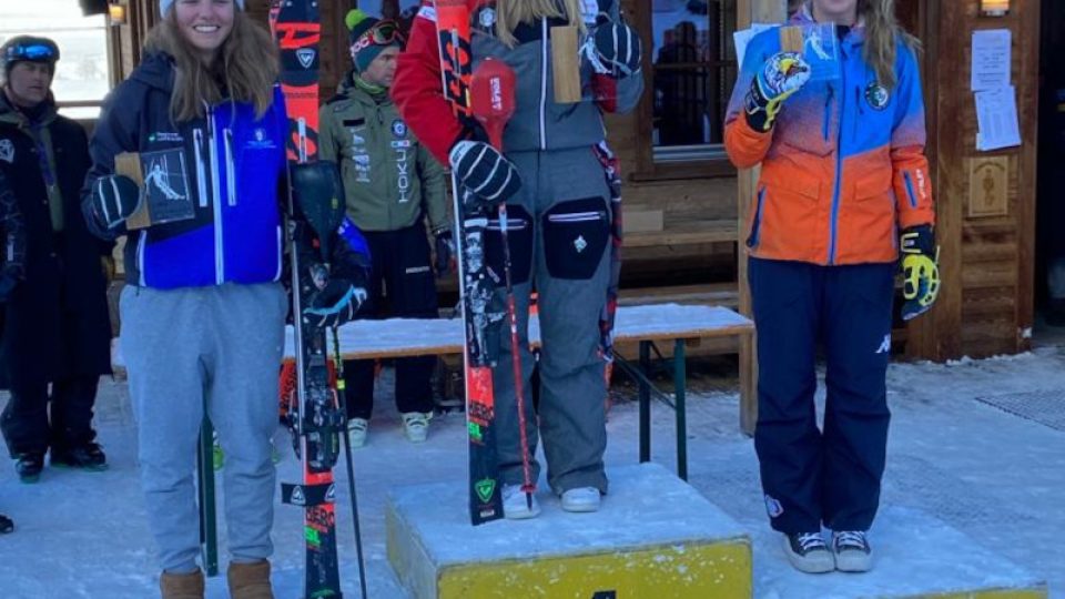 Sofia Parravicini seconda Aspiranti Slalom GPI