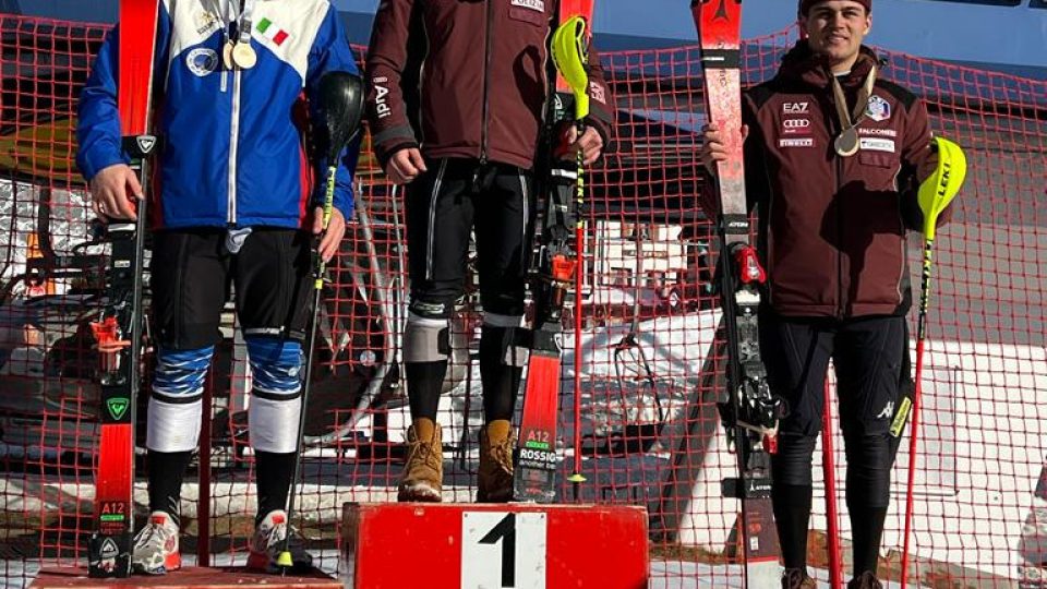 Andrea Bertoldini secondo slalom bormio campipnati scozzesi 2023