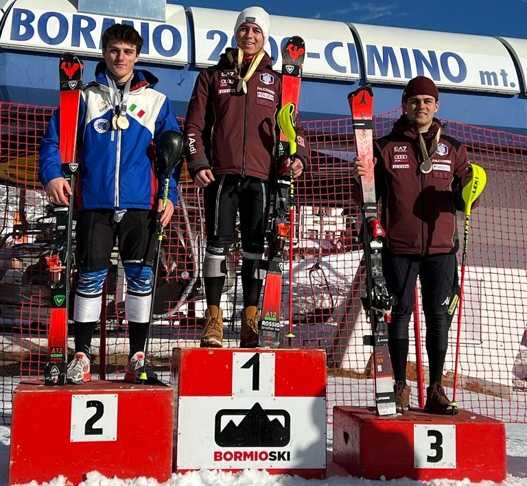 Andrea Bertoldini secondo slalom bormio campipnati scozzesi 2023
