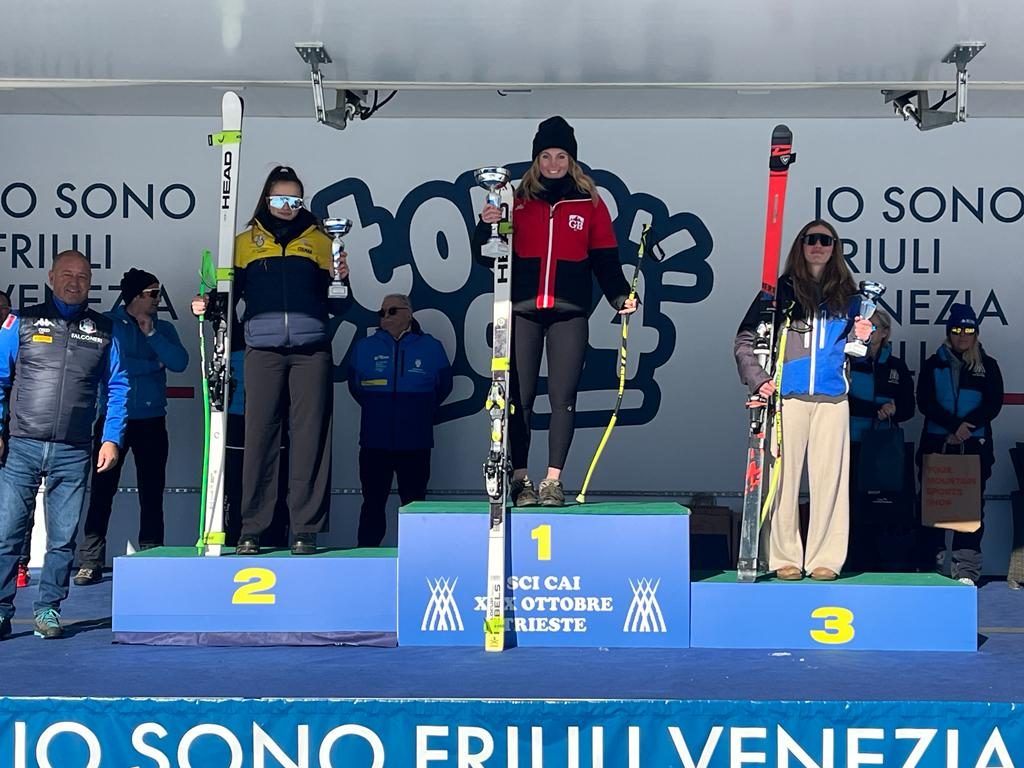 Tarvisio Sofia Parravicini terza Giovani Gigante domenica